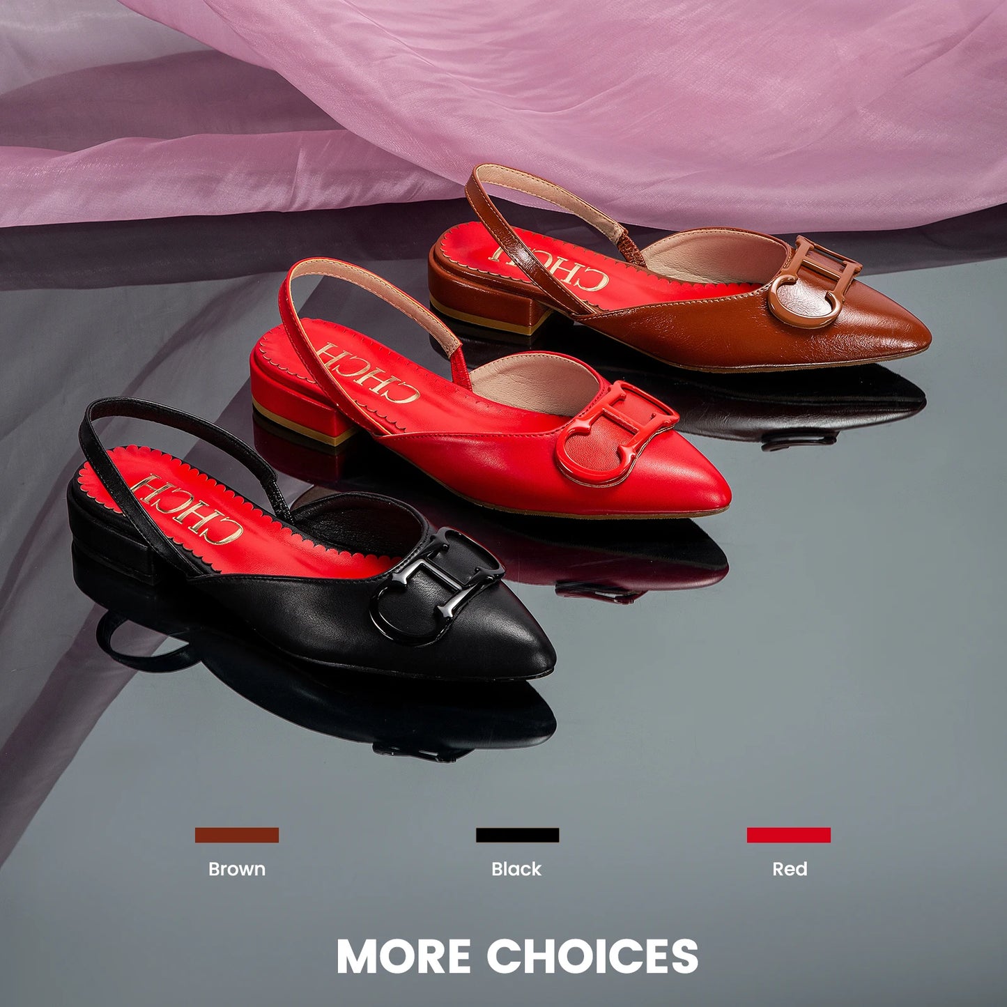 Pointed Flat Sandals