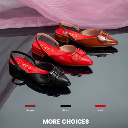 Pointed Flat Sandals