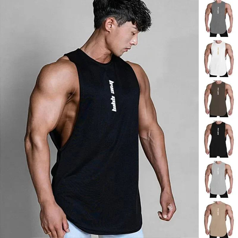 Summer Gym Vest Bodybuilding Sleeveless