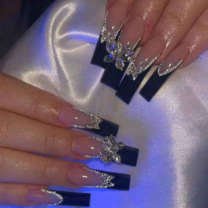 Leopard Cherry Press-On Nails
