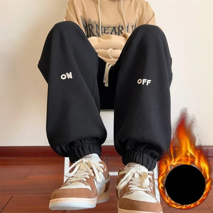 Fleece lined sweatpants