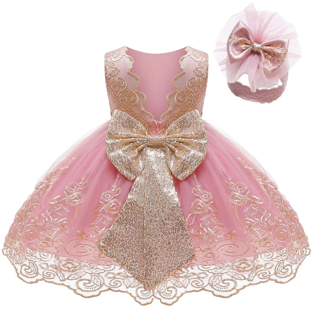 Princess Floral Cotton Dress
