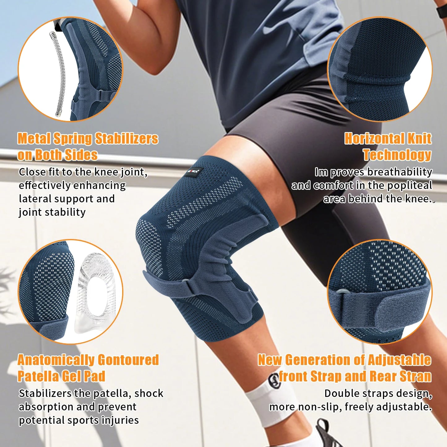 Knee Support Compression Brace