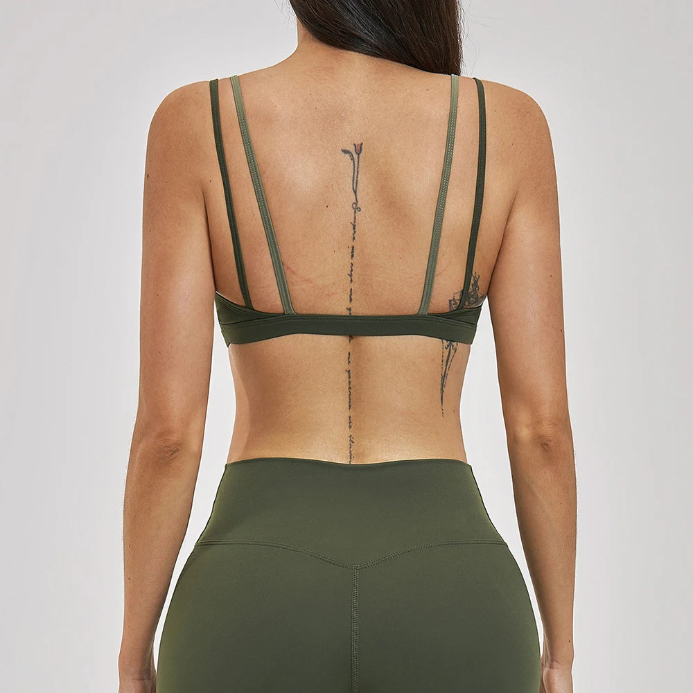 Sexy Sports Bra Gym Top
