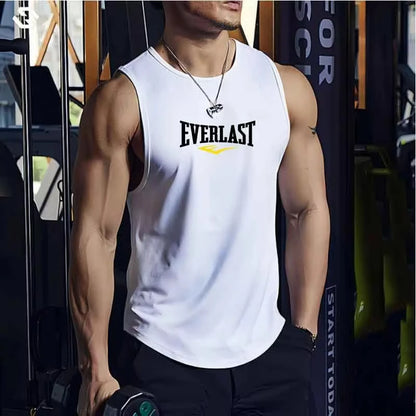 Breathable Mesh Round-Neck Running Vest