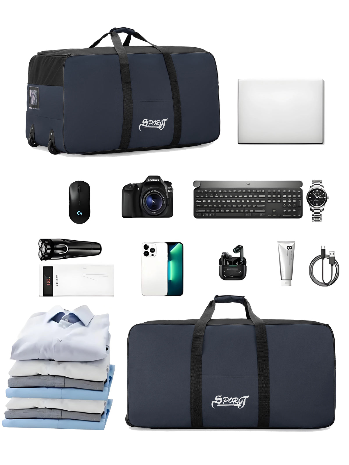 Wheeled Camping Storage Box