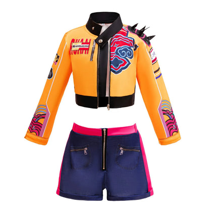 Yellow Long Sleeve Costume