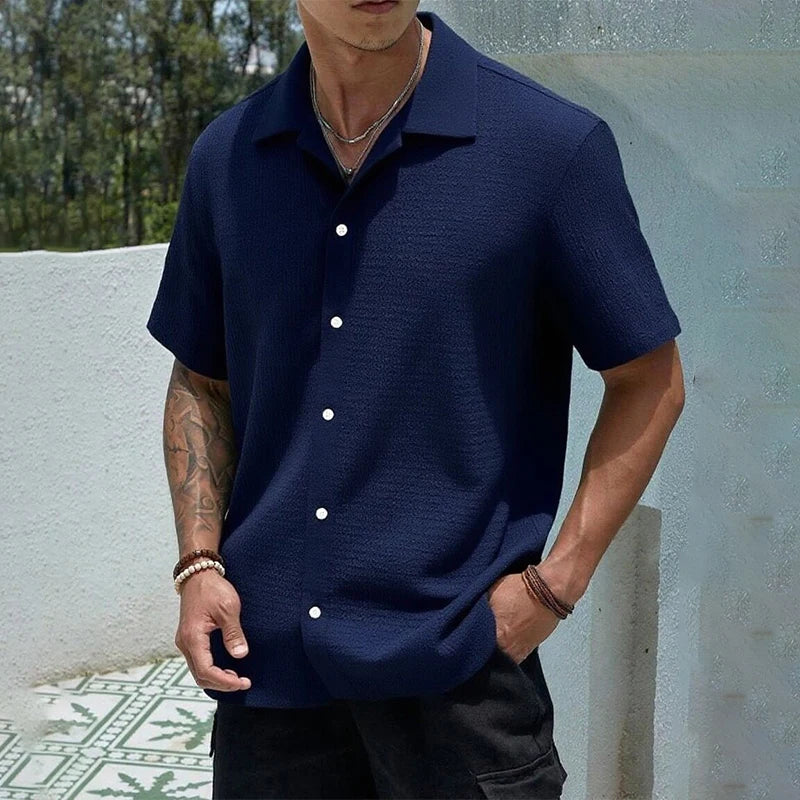 Solid Plus Size Shirt