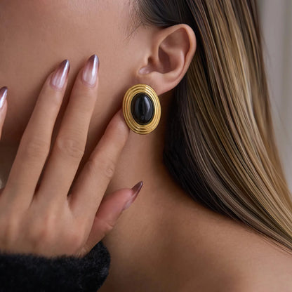 Geometric Drop Earrings