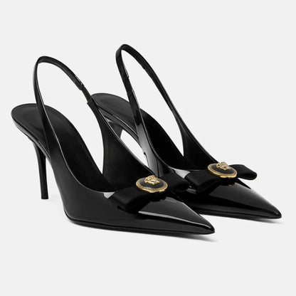 Bow Strap Heels