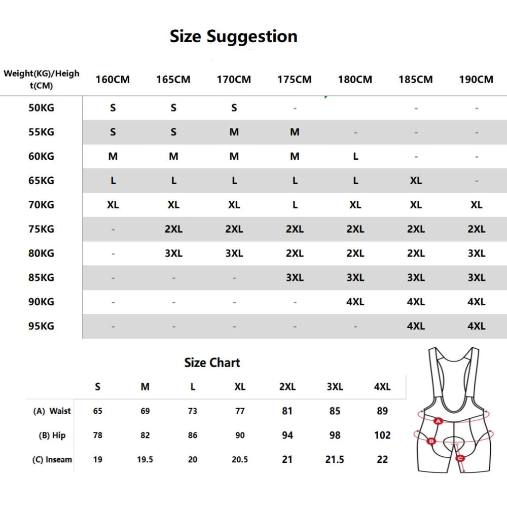 SYN Shockproof Padded Bib Shorts