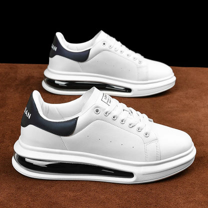 Solid Microfiber Racing Trainers