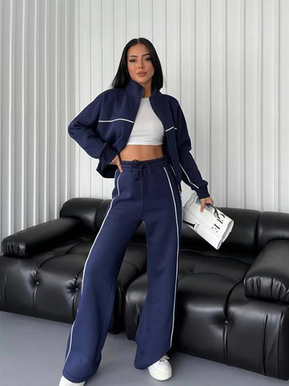 Women Two-Piece Jogger Tracksuit Set