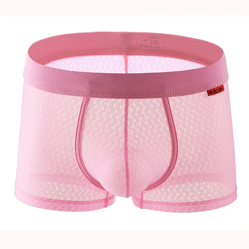 Nylon Solid Boxers