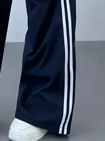 Geometric Print Leisure Pants