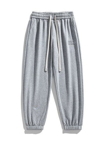 Baggy cotton joggers
