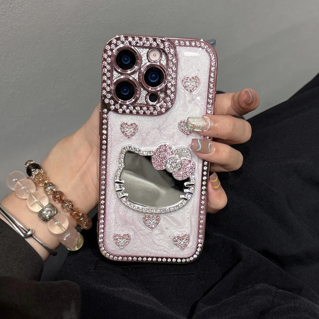 Cartoon Silicone Chain Case for iPhone 17 Pro Max | 17 Pro | 16 Pro Max | 16 Pro | 15 Pro Max | 15 Pro