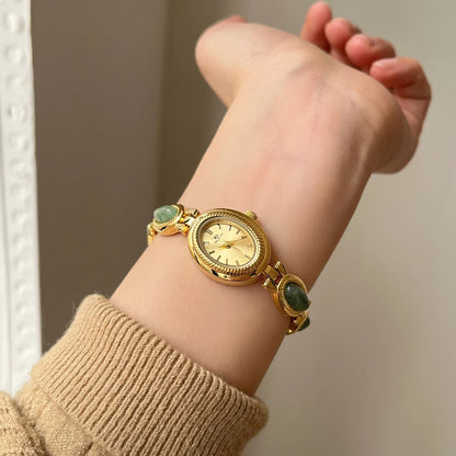 Oval Alloy Watch