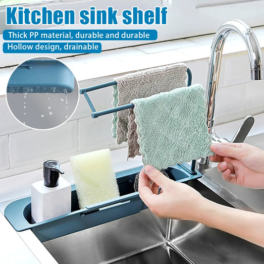 Multi-Functional Sink Rack