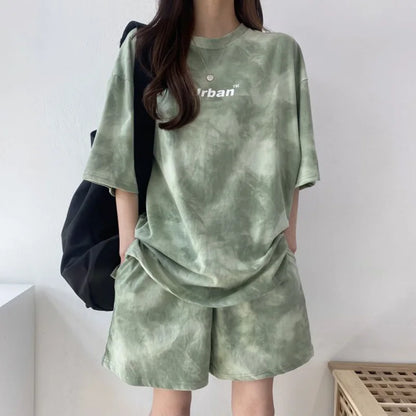 Tie-Dye Knit Set
