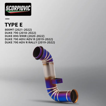 KTM Duke 790/890 Exhaust Mid-Link Pipe