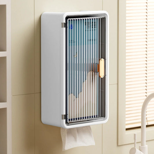 Wall-Mounted Tissue Shelf