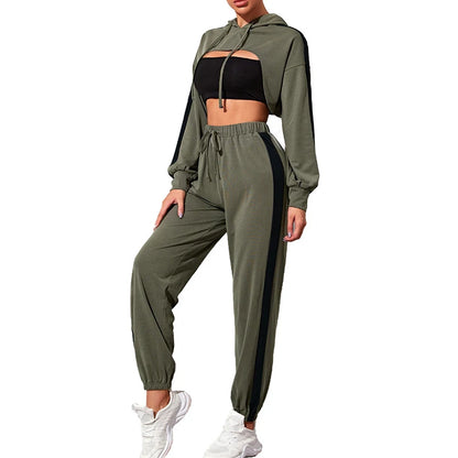 Women Two-Piece Oversized Hoodie Tracksuit