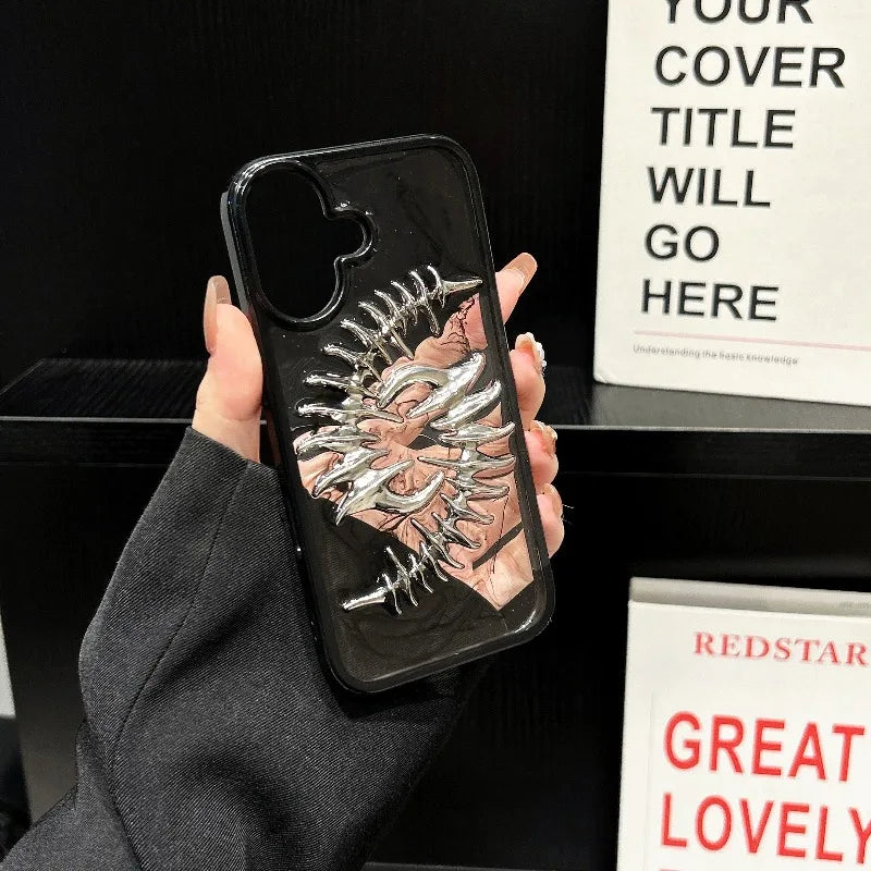 Reflective Bumper Case for iPhone 17 Pro Max | 17 Pro | 16 Pro Max | 16 Pro | 15 Pro Max | 15 Pro