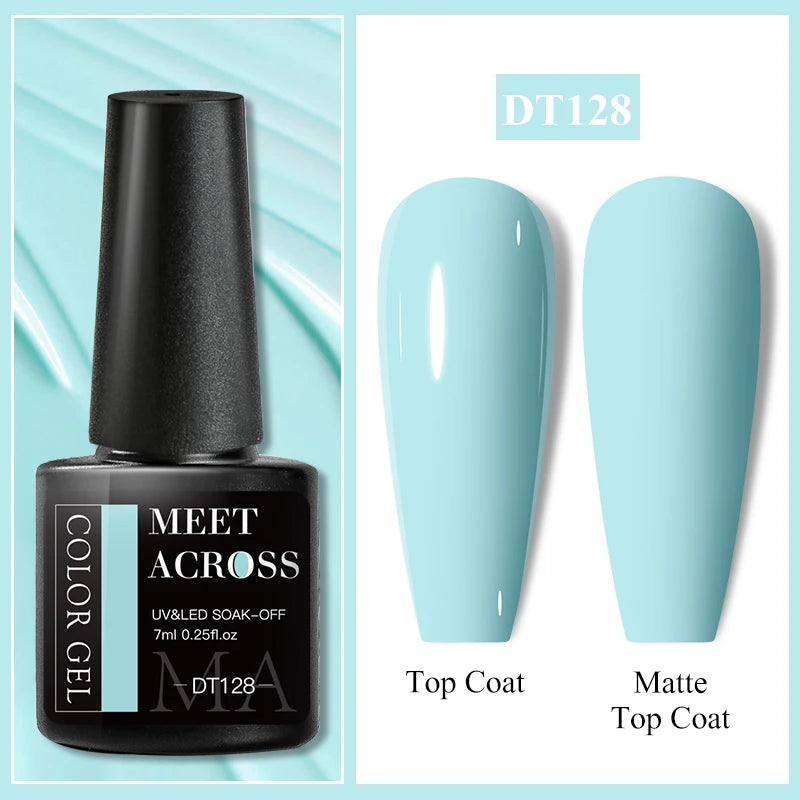 MEET ACROSS Matte Gel Polish