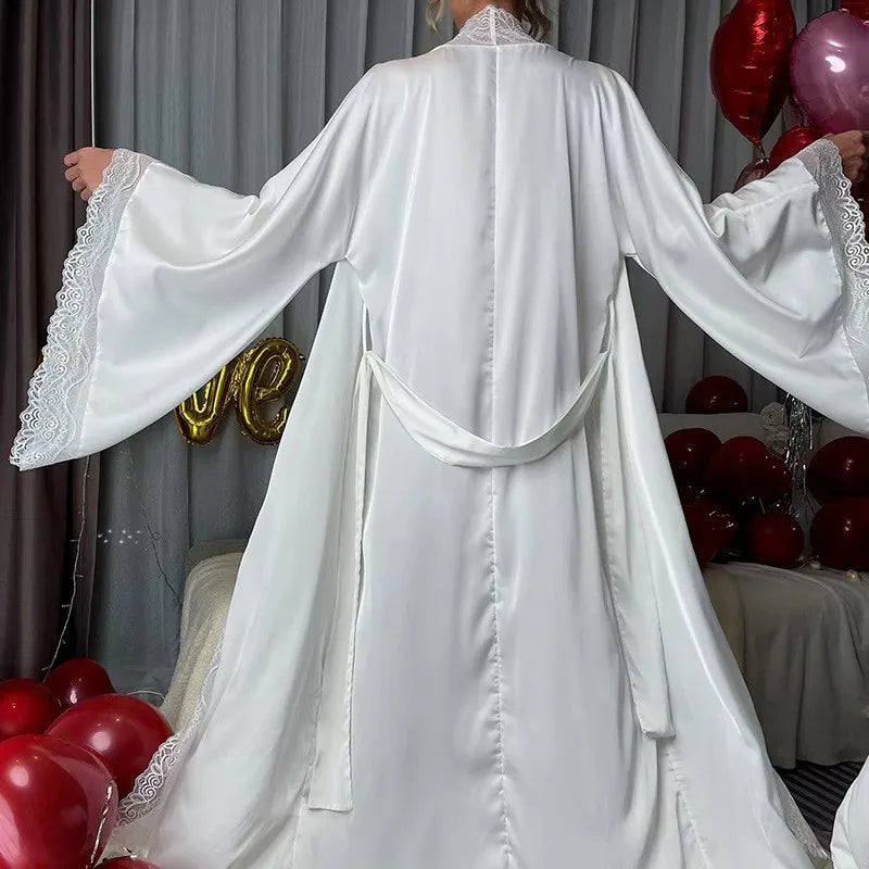 Luxury Satin Floor Robe