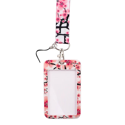 Sakura Cherry Blossoms Flower lanyard