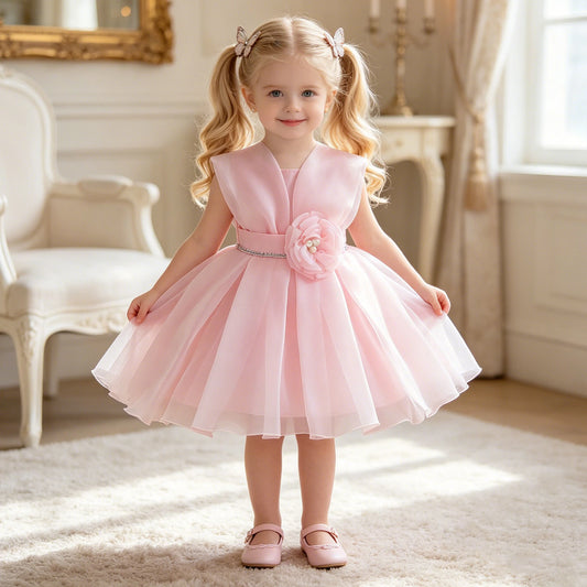 Princess Ball Gown Wedding Polyester Dress
