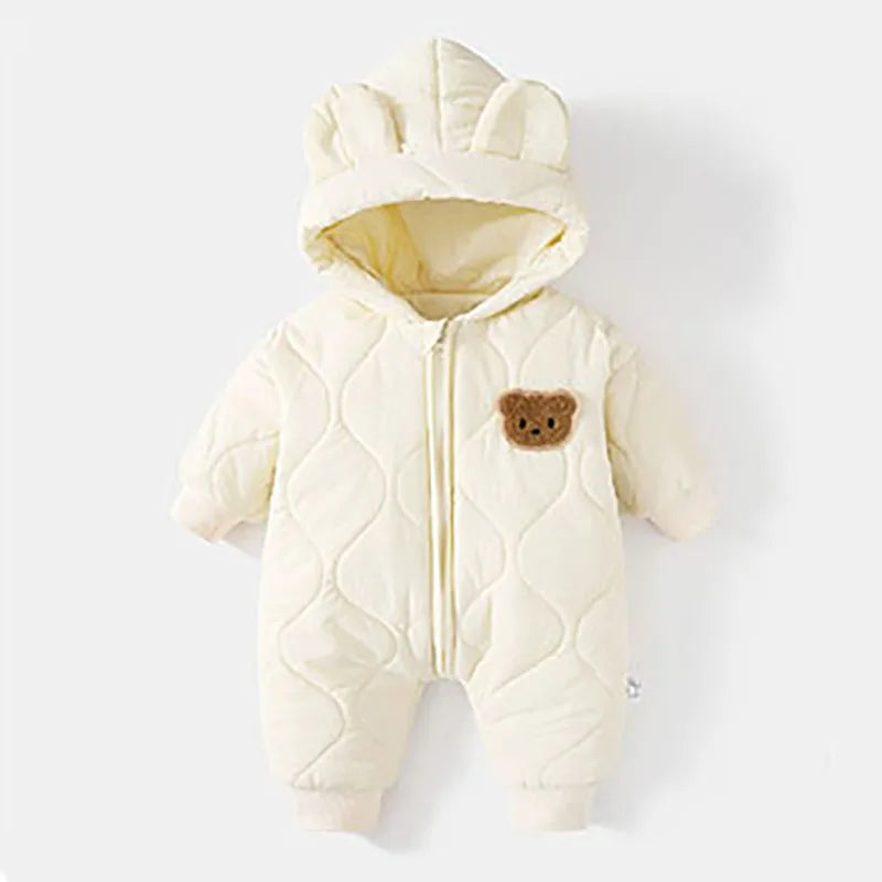 Fleece Padded Baby Romper
