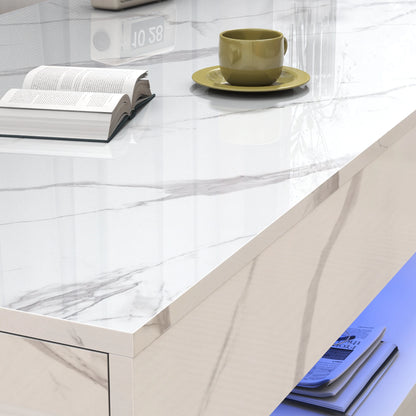 Modern Double-Layer Table