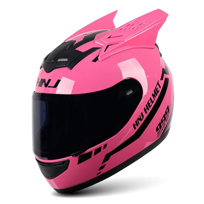 Cat Ear Full-Face Helmet