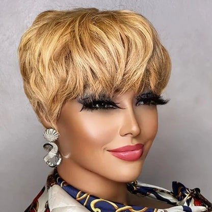 Straight Short Wig