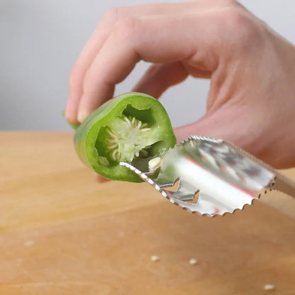Stainless Steel Pepper Corer Knife