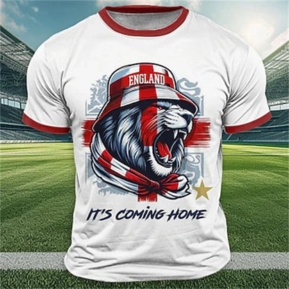 USA Patriotic Round Neck Tee