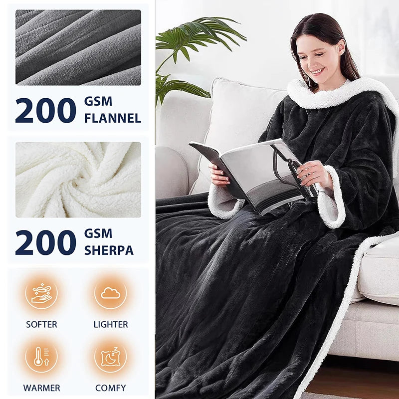 Wearable Electric Heating Blanket