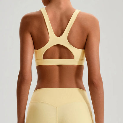 Back Hollow Out Fitness Bra