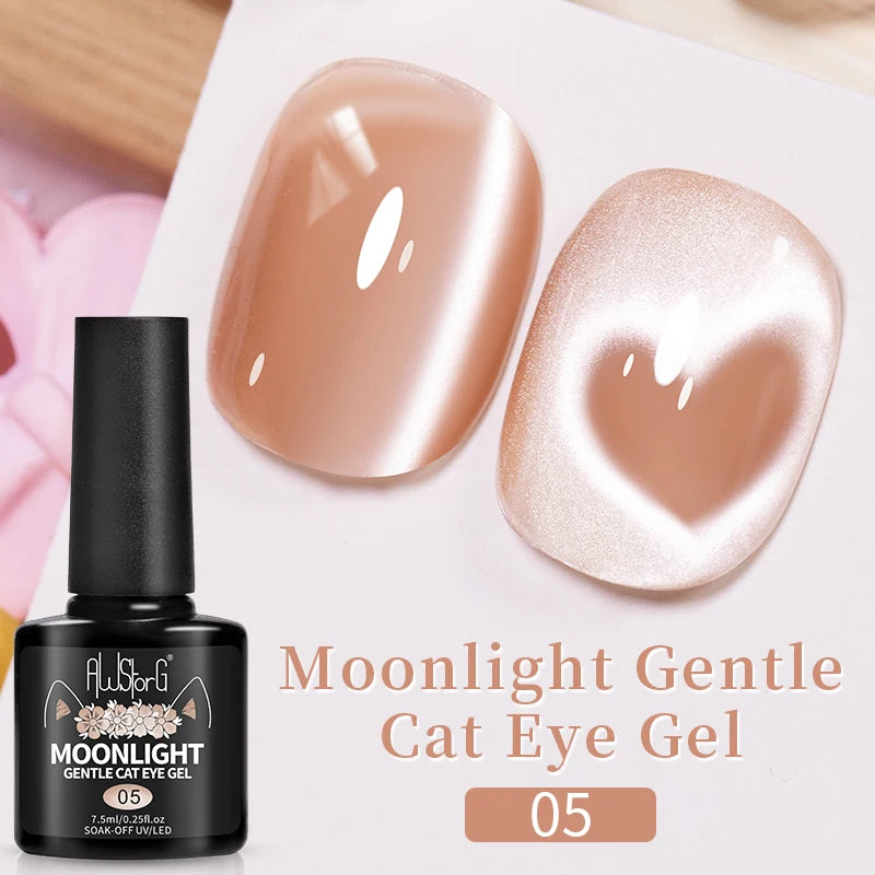 Pink Cat Eye Gel Polish