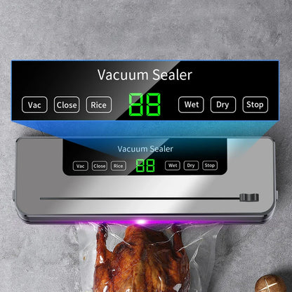 Electric Vacuum Sealer With Bags