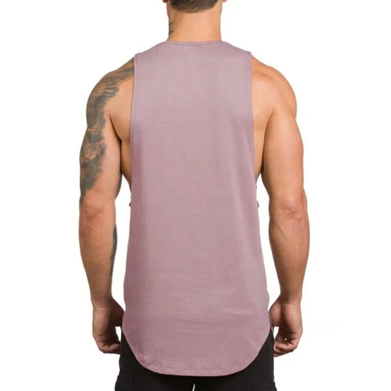 Summer Cotton Breathable Workout Tank