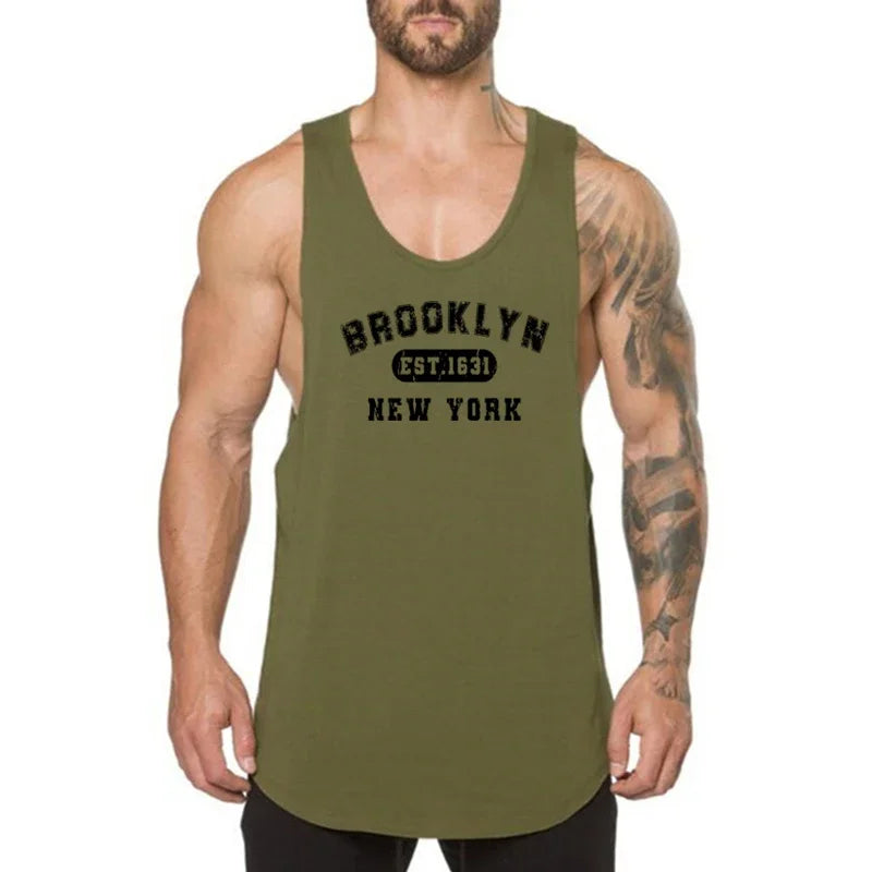 Summer Cotton Breathable Workout Tank