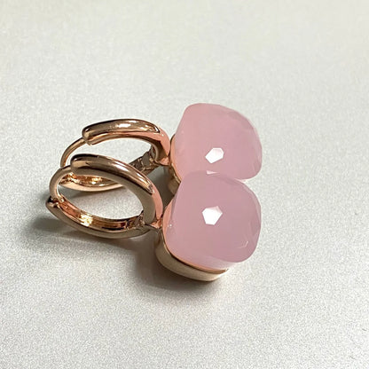 Square Crystal Earrings