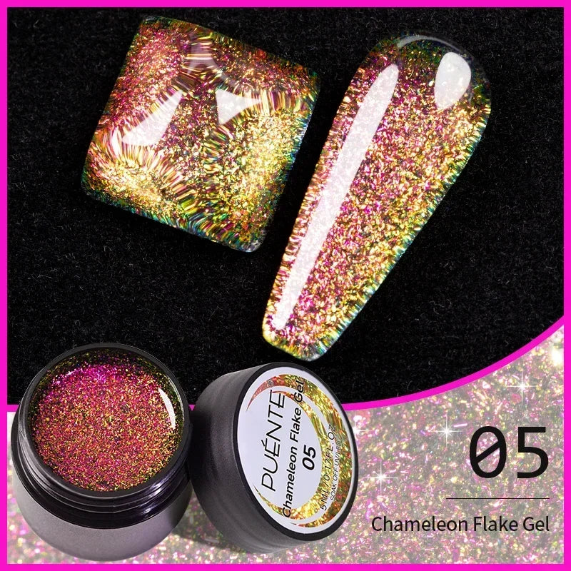PUENTE Glitter Poly Nail Gel