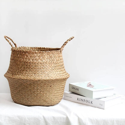 Wicker Foldable Picnic Basket Zerolife