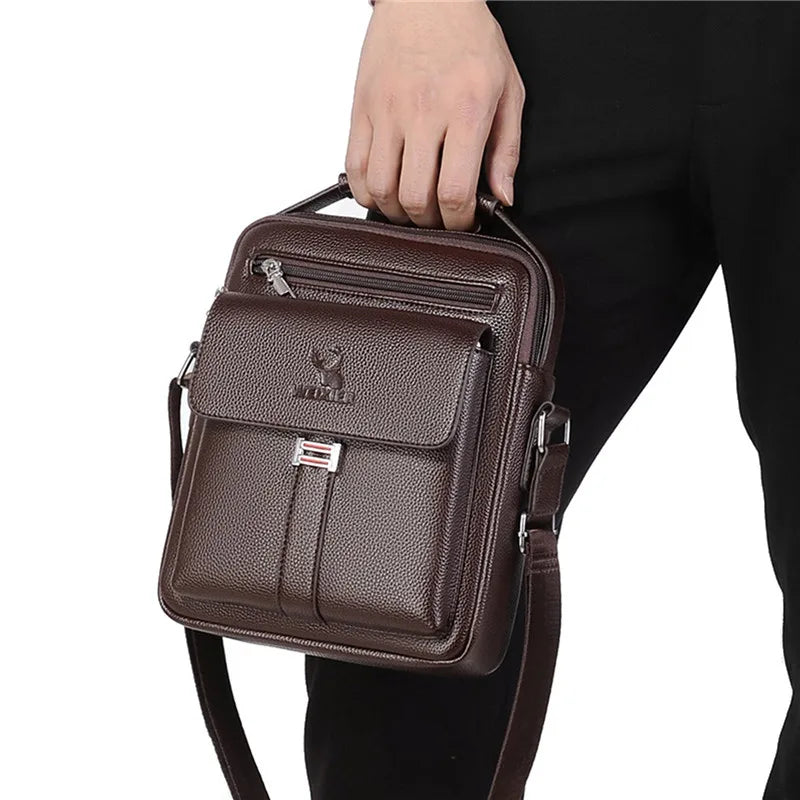 Waterproof PU Leather Satchel