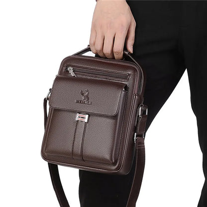 Waterproof PU Leather Satchel