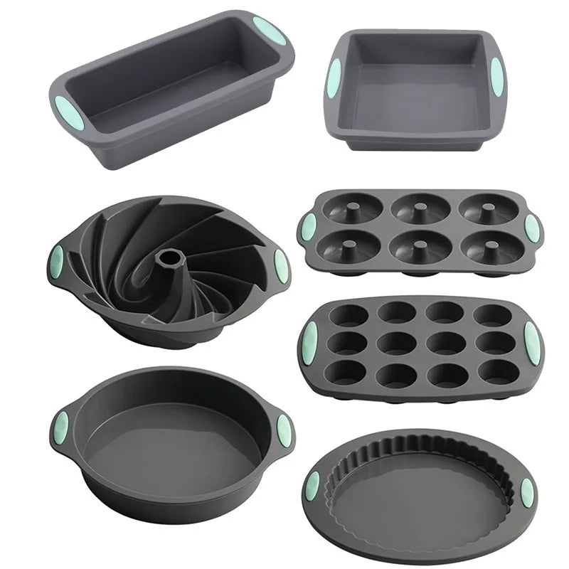 Silicone Pan Set Bread Muffin